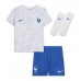 Tanie Strój piłkarski Francja Antoine Griezmann #7 Koszulka Wyjazdowej dla dziecięce MŚ 2022 Krótkie Rękawy (+ szorty)